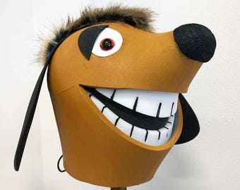 Timon Costume Mask Lion King, Taille adulte / enfant, IN STOCK Pumba's friend hat head piece, hand made by Tentacle Studio