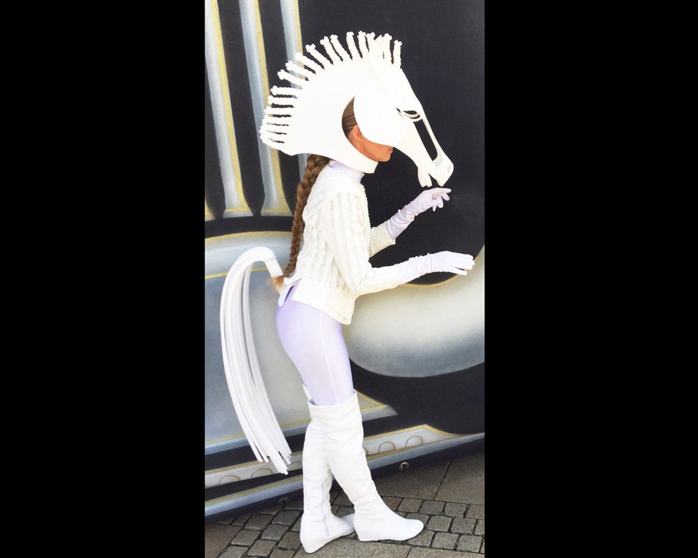 Unicorn Horse Mask~Harlem Shake~Rubber Panto Pride~Cosplay Overhead Head~New UK