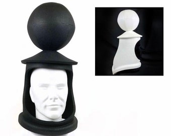 Pawn Chess Piece costume crown for men adult headdress READY to SHIP masquerade man's headpiece, chessmen party theme, by Tentacle Studio