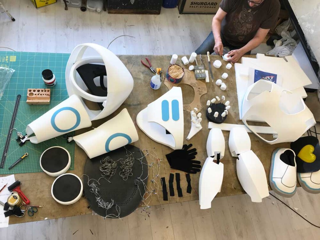 Custom Made to Order Robot Costume: Handmade Android Cosplay Armor - Etsy, image size:1080x810