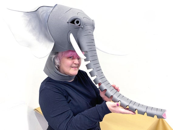 Elephant Mask ADULT Headdress Lion King / Wild Animal Party Head IN STOCK  Lion King Handmade by Tentacle Studio - Etsy