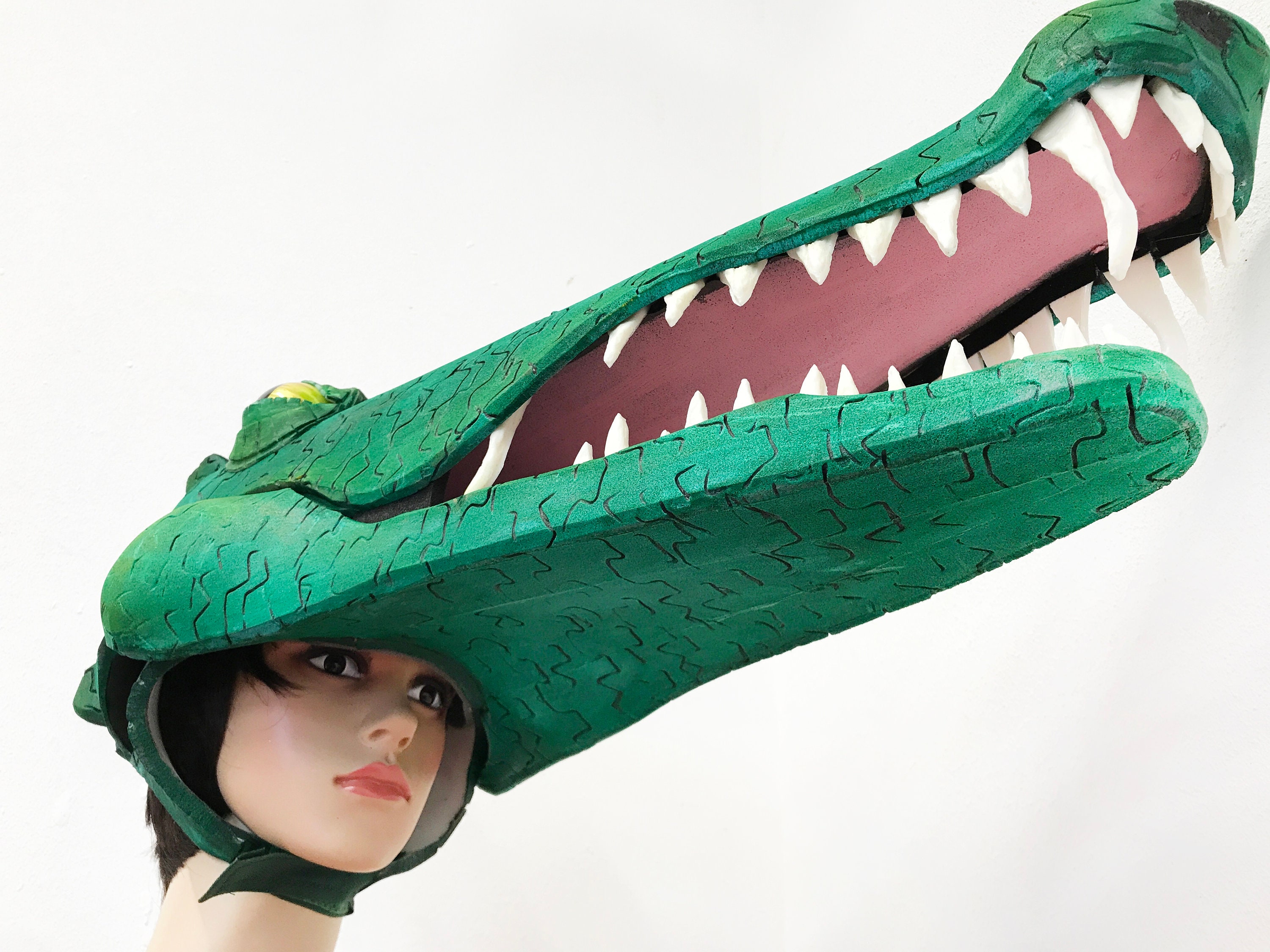 クロコダイルマスクXLピーターパン大人/ティーンコスチュームヘッド
