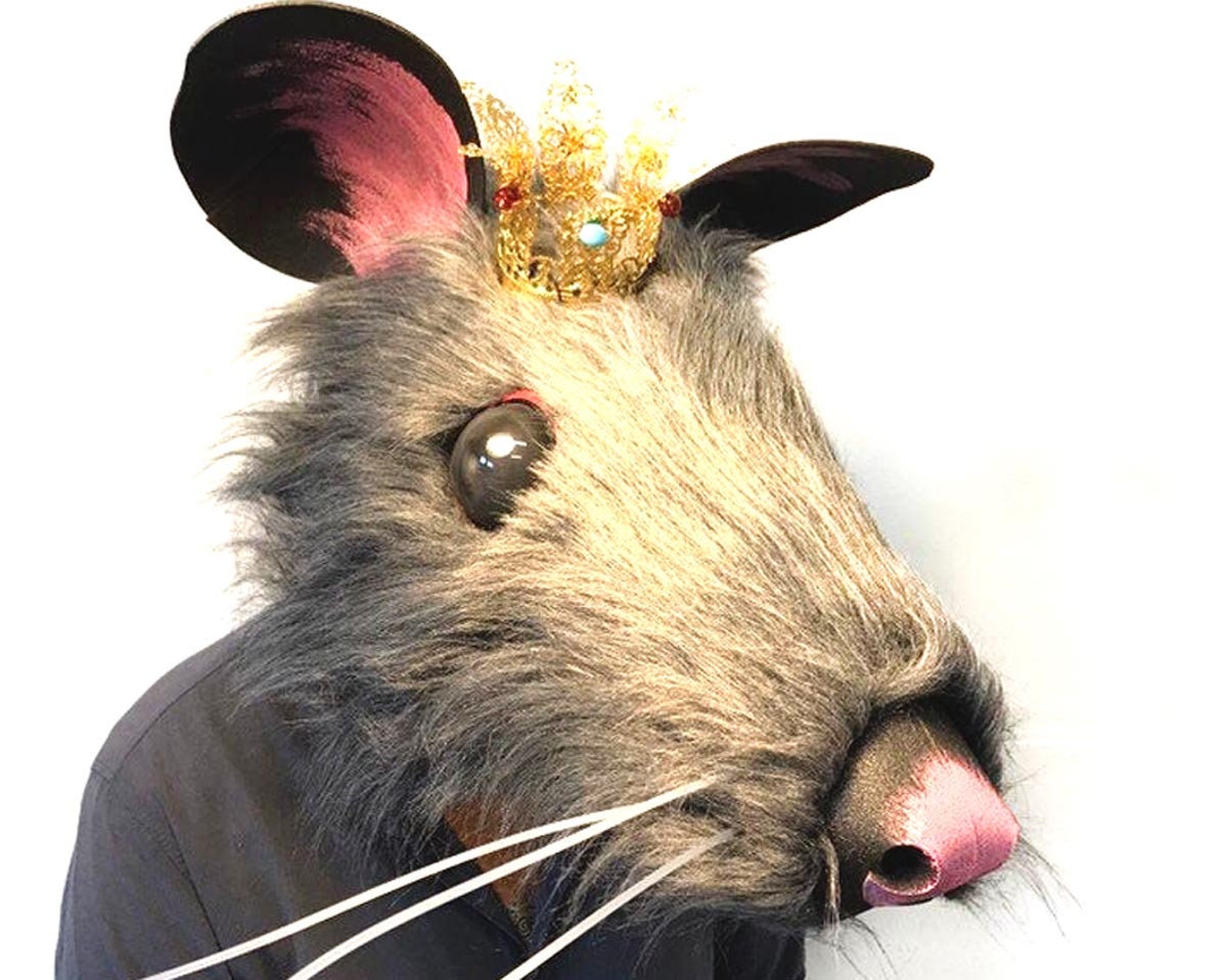  The Rat King Rodent Owner Mouse Rat Lover Crown PopSockets  Swappable PopGrip : Cell Phones & Accessories