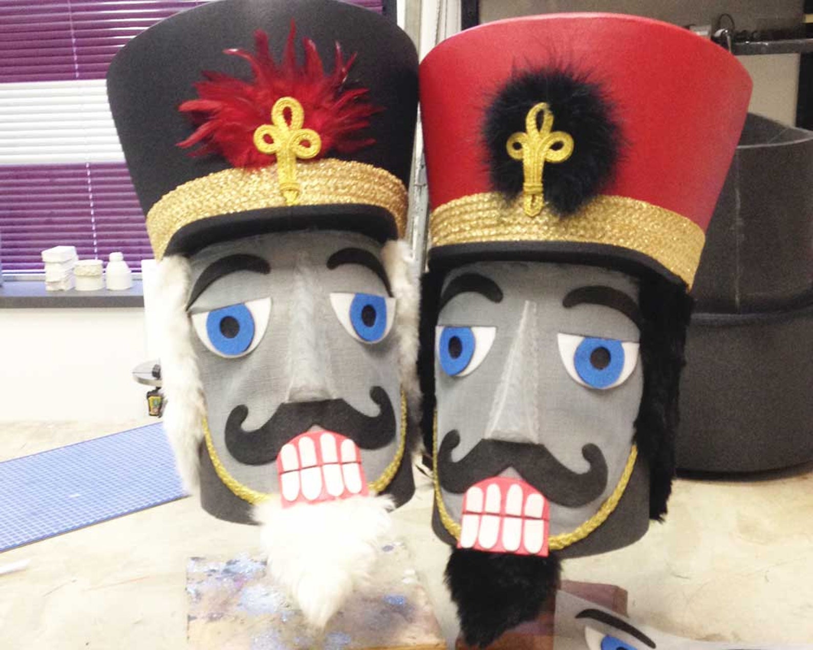Nutcracker Costume Mask Head, for Ballet, IN STOCK Adult Child, Toy