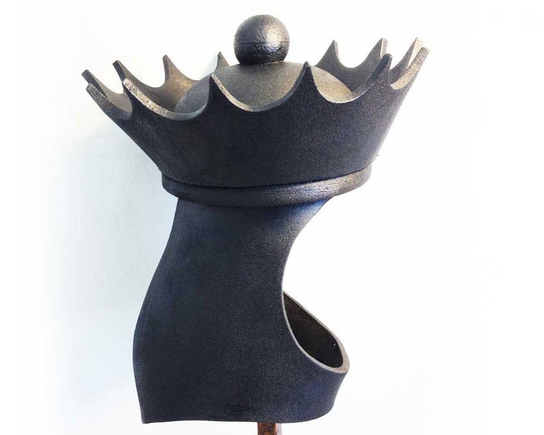 Chess Queen Costume Mask Hat: Handmade Black or White Party Headpiece ...