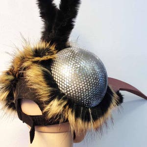 Mosquito Costume Mask Insect Hat Adult Halloween fly bug gnat head party pest mens masquerade mask READY to SHIP handmade by Tentacle Studio image 2