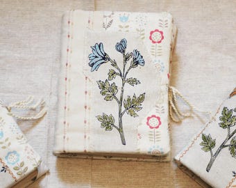Tuinlinnen dagboek, lentedagboek Botanical Light Diary, cadeau voor haar