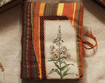 Fireweed Cozy Journal, Willowherb Book Lover Gift, Rosebay Writing Diary A6