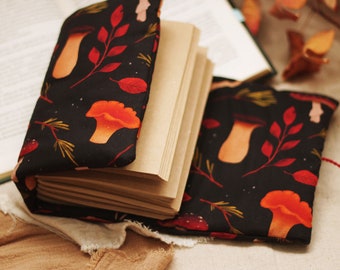 Paddenstoelen, notitieblok, boswachtercadeau, herfstdagboek, paddenstoel, esthetiek heksenbos