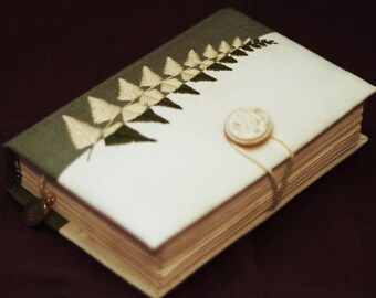 Diario de helechos, cuaderno botánico, diario del bosque, dualidad