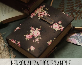 Custom Wedding Guast Books, Couples Book, Family Journal, Personalized Gift For Bride, Flower Photo Album