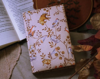 Journal de la forêt renard, carnet d&#39;animaux, carnet de croquis mignon, bloc-notes ours fait main, botanique de la nature, livre de sorcière