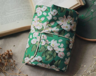 Sakura-dagboek met zachte kaft – notitieboek met groene bloemen, schrijfplanner
