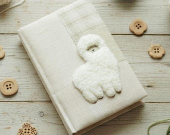 Alpaca-dagboek, patchwork-notitieboekje, Sweet Cosy Diary
