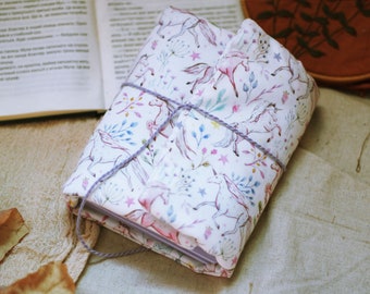 Licorne, carnet de notes magique, style mignon, cadeau pour elle, livre de fées, forêt, cadeau pour la sorcière, carnet de plantes, carnet de notes forêt, journal d&#39;animaux