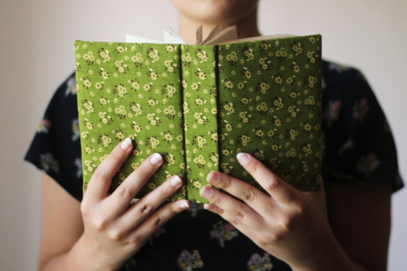 Botanical Journal, Travel Book, Wildflowers Notebook, Handmade Diary, Garden Diary, Spellbook, Witch Spell Magic Book, of Shadows image 2