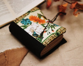 Antique  Bird Notebook , Vintage Journal, Nostalgic Diary