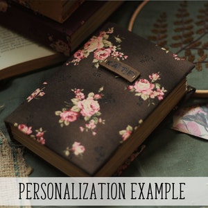 Botanical Journal, Travel Book, Wildflowers Notebook, Handmade Diary, Garden Diary, Spellbook, Witch Spell Magic Book, of Shadows image 5