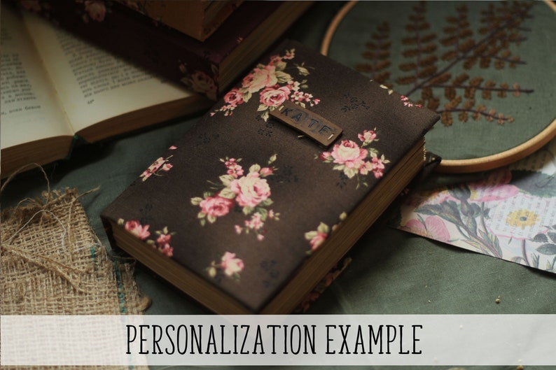 Botanical Journal, Travel Book, Wildflowers Notebook, Handmade Diary, Garden Diary, Spellbook, Witch Spell Magic Book, of Shadows image 5