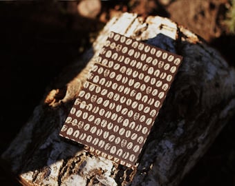 Coffee Notebook, Barista's gift, Cafe guest book