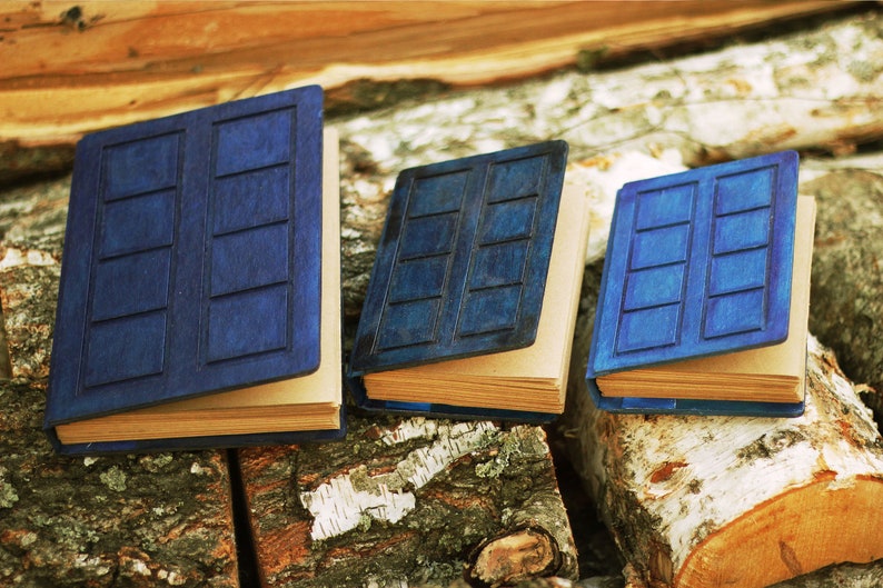 А5 Notebook , River Song's Journal, River Song's Book , Tardis Notebook image 1