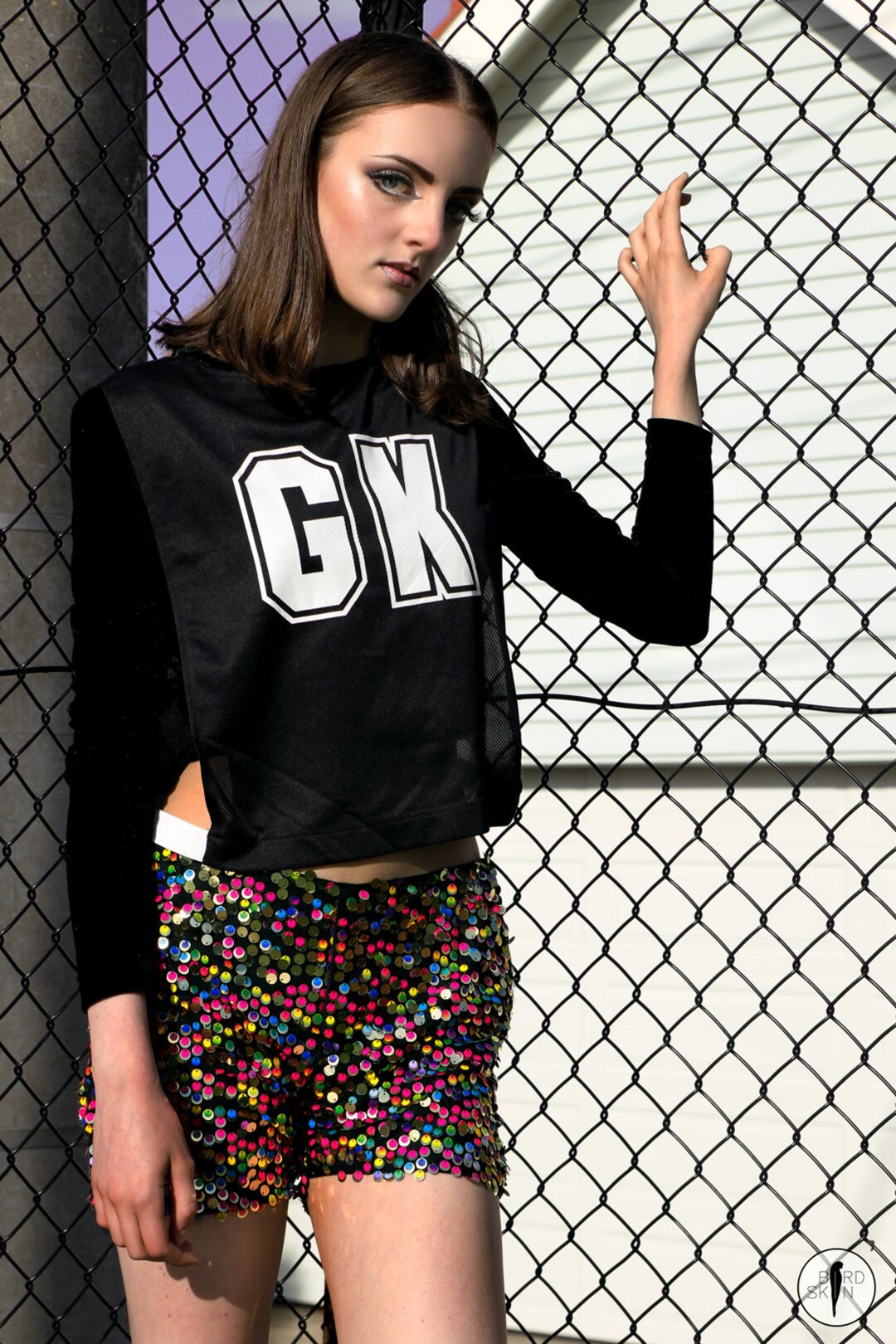 Rainbow Road Sequin Shorts, Unique, Designer. - Etsy