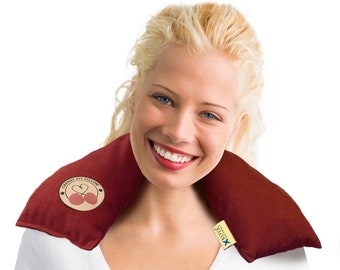cherry pit neck pillow