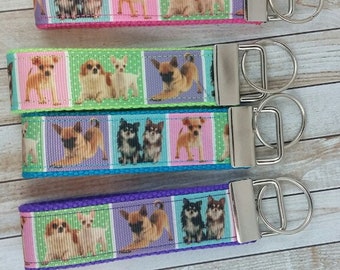 Chihuahua Chi Keychain Keyfob -- Proceeds to Animal Charity