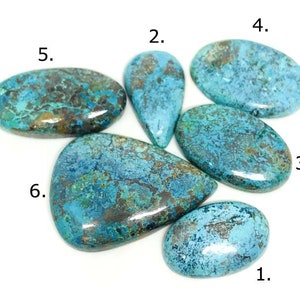 Azuriet cabochon edelsteen + AAA+, maat 27-42 mm, groothandel losse cabochon, enkel stuk