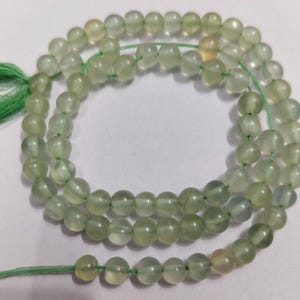 Fluorite Green Amethyst Round Gemstone Beads +AAA+, Size 5mm, Strand Length 13 Inch, Wholesale Loose Stone Beads For Jewelry Making