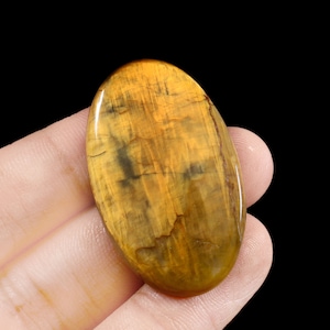 Incroyable pierre précieuse ovale cabochon naturelle Nellite Pietersite + AAA +, taille 25x42 mm, poids 44 carats, vente en gros de pierre cabochon en vrac d'une seule pièce