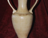 Ancient inspired Roman Amphora Vase. 13 inches tall.
