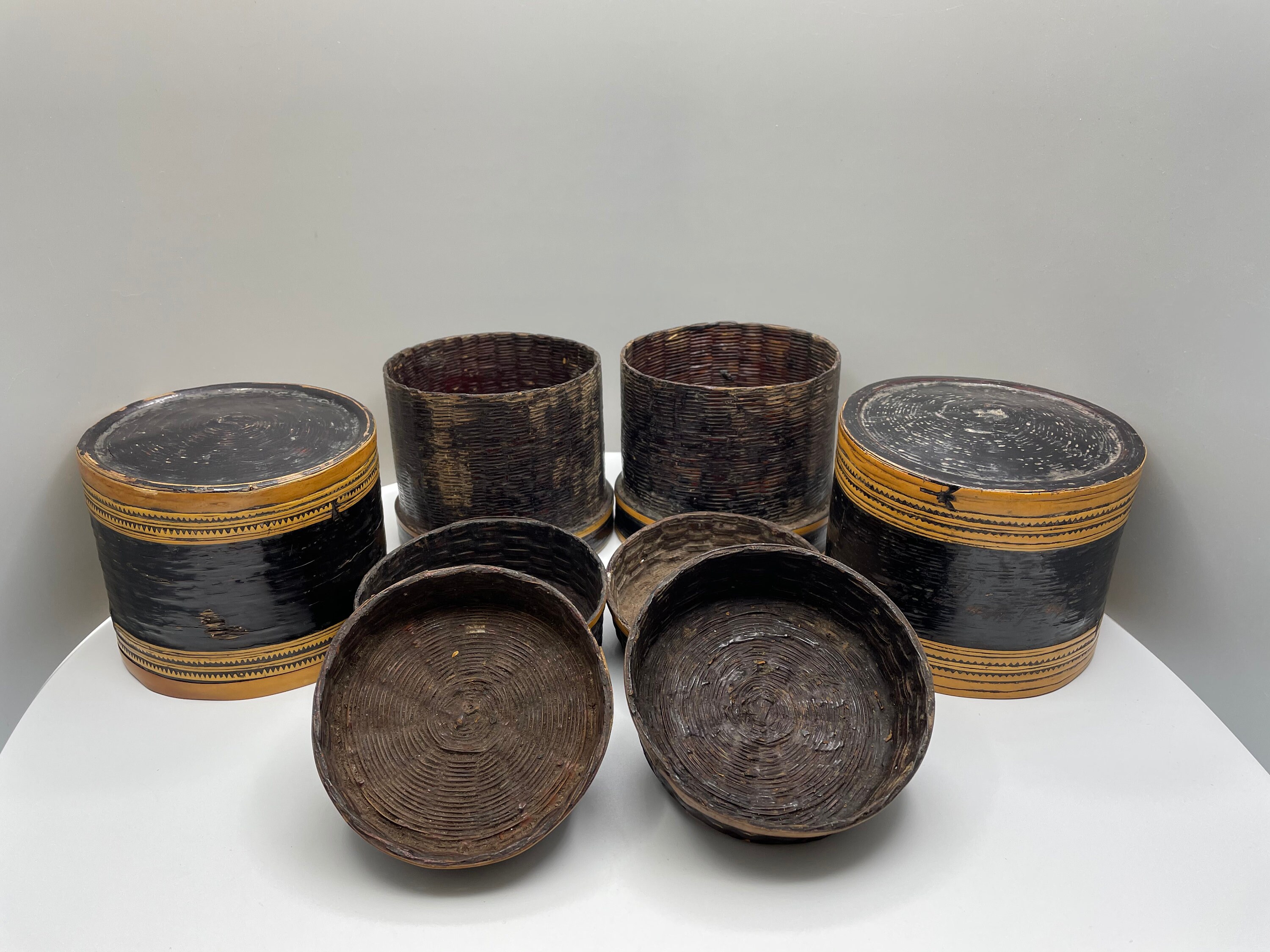 Set of two 2 betel nut containers from Thailand Etsy