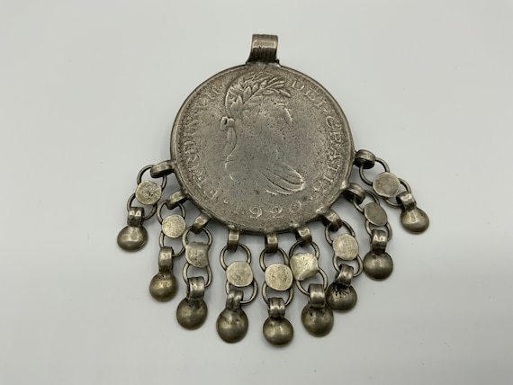 Old Coin Pendant - Egypt - (T-125)