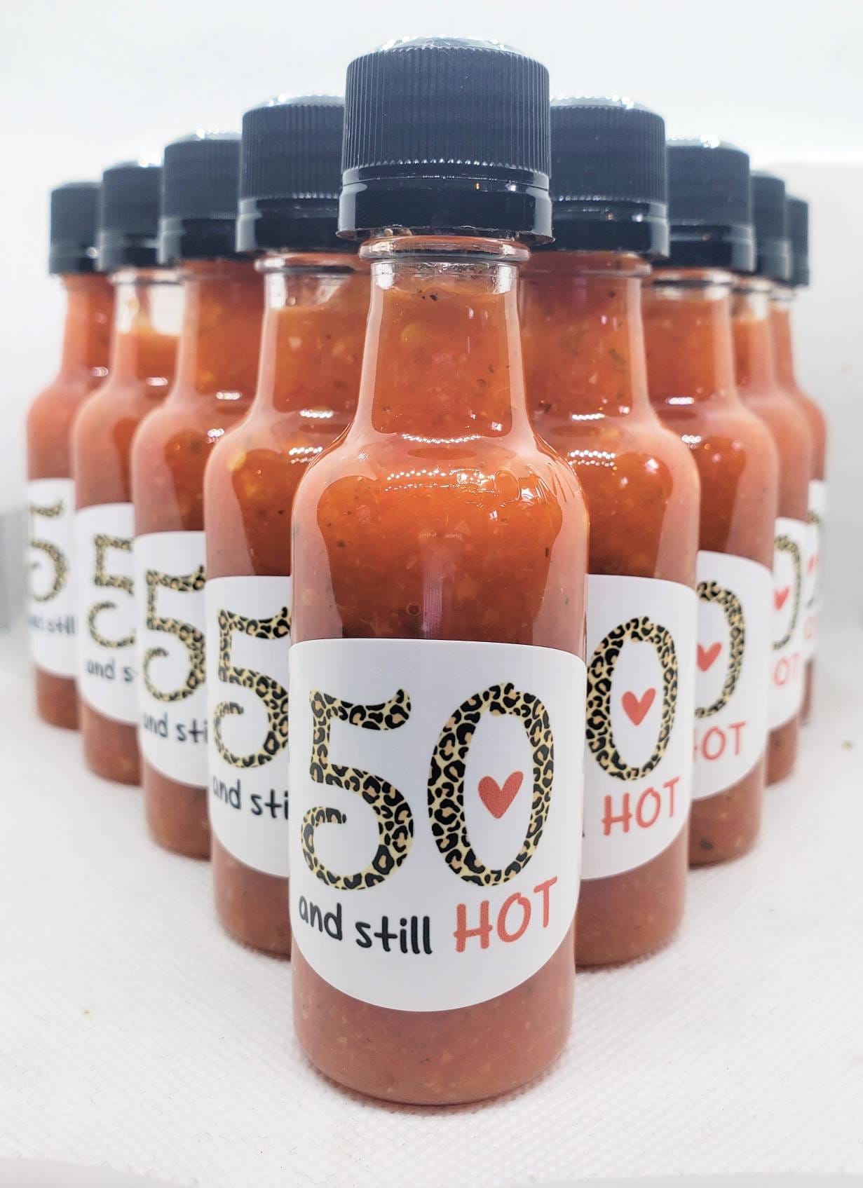 5oz Woozy Bottles Hot Sauce Kit With Shrinks 12pk