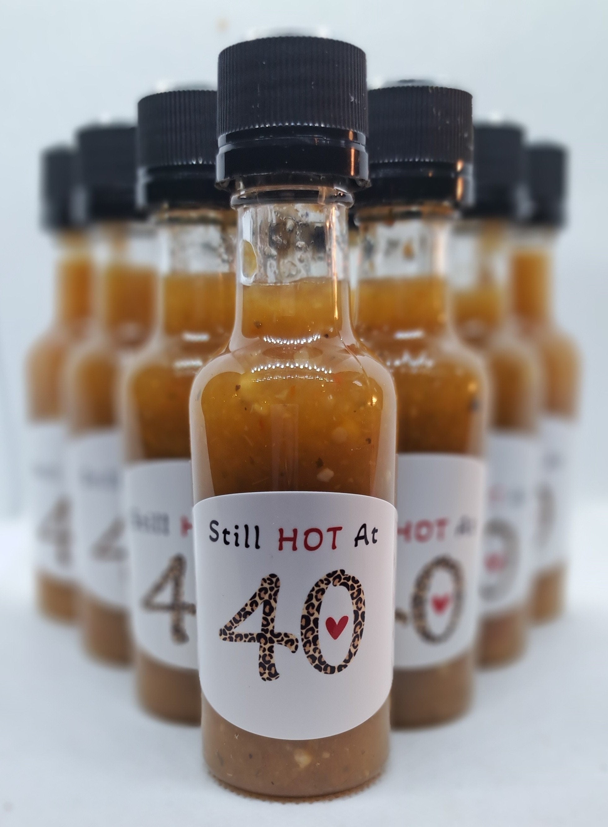 40th Birthday Party Favour for Her Hot Sauce Party Favour Etsy Canada