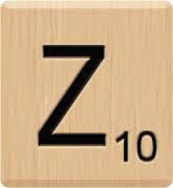 beautiful scrabble letter tiles singles letter z etsy