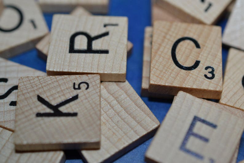 BEAUTIFUL Scrabble Letter Tiles Singles Letter C Game Piece Etsy