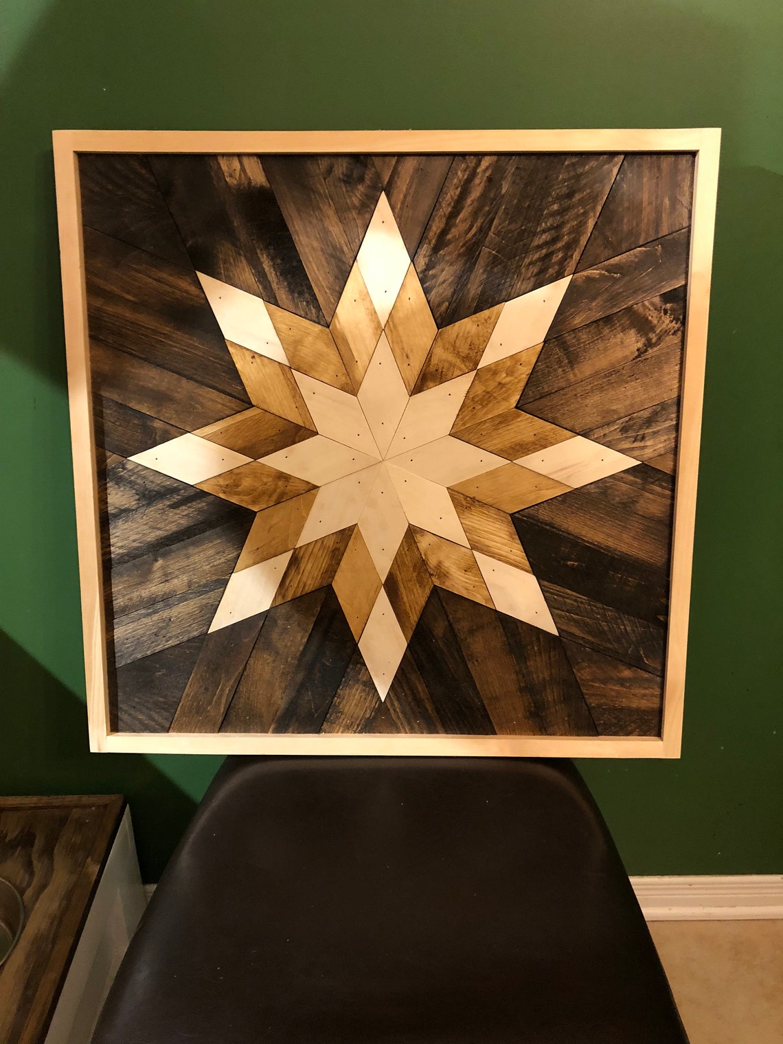 Star Shaped Wall Art Etsy