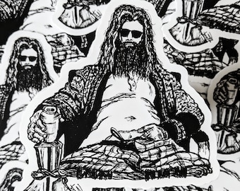 Adesivo in vinile Fat Thor