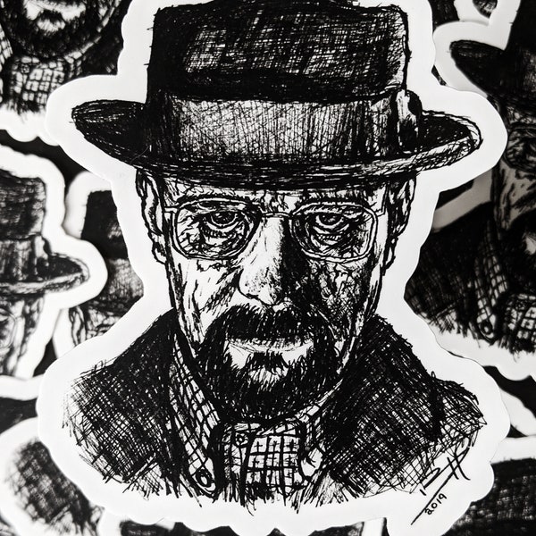 Heisenberg Vinyl Sticker