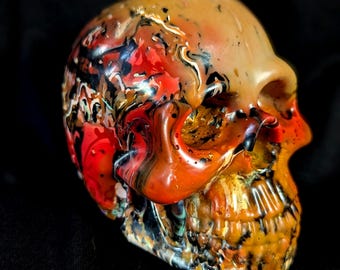 Recycled PLA Filament Skull #2