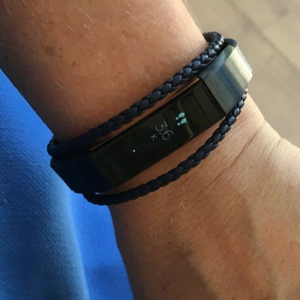 Bracciale Aurel per Fitbit Alta HR- Colori Assortiti - acciaio INOX o vera pelle