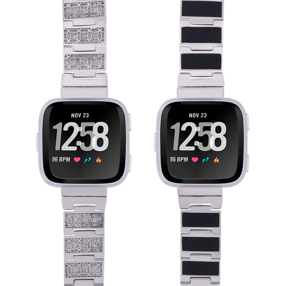 fitbit versa white rose gold