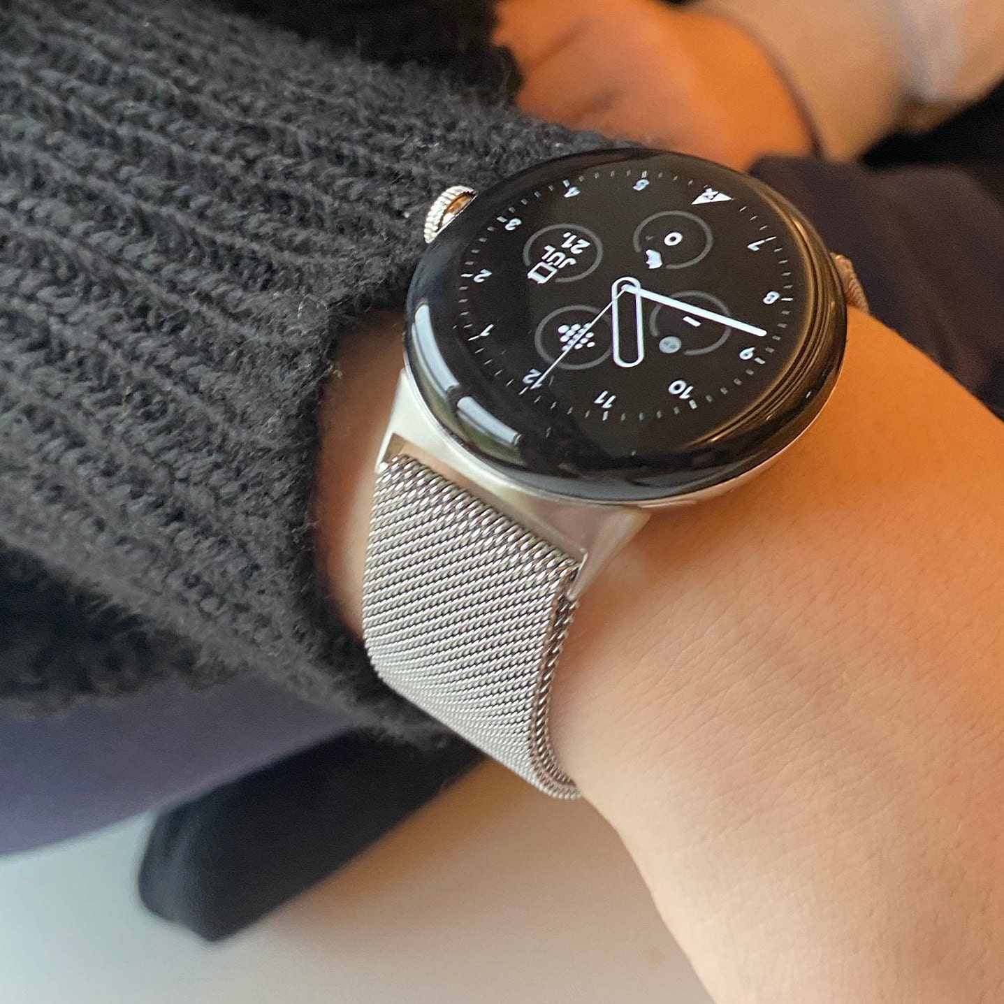 - Google Leather Band Etsy Watch Pixel