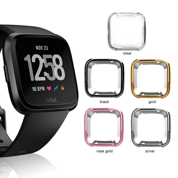 Versa 1/2 Watch Cover - available colors Silver, Gold, Rose Gold and Black