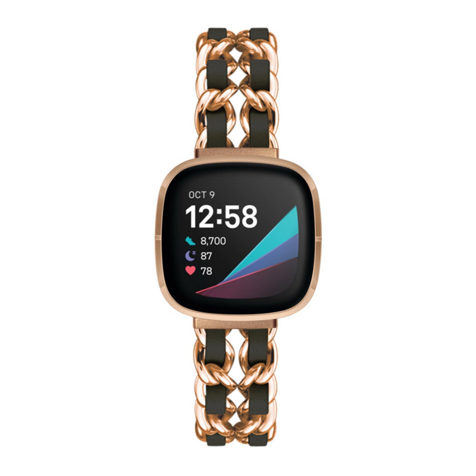 Fitbit Versa 3 / Fitbit Sense Armband Noe Gold Rose Gold Etsy.de