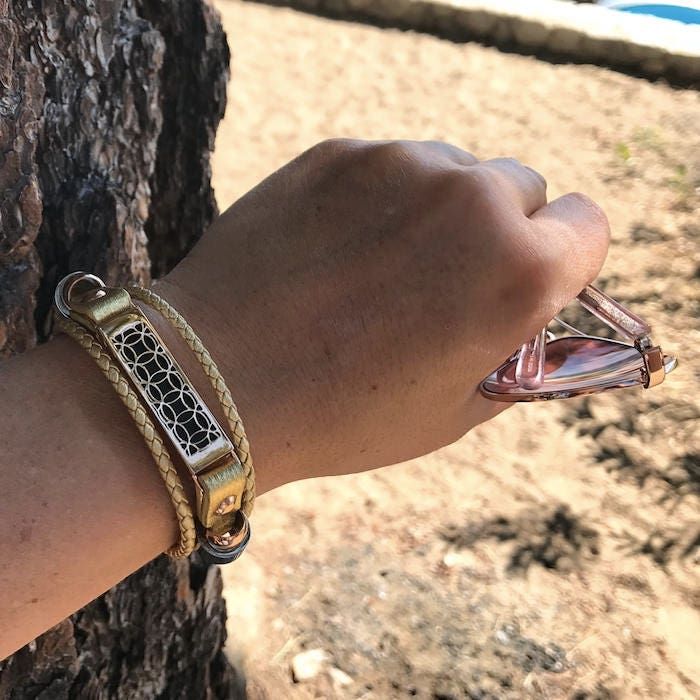 Bracelet Hyde Made for Fitbit Flex 2 Rose Gold Etsy Canada
