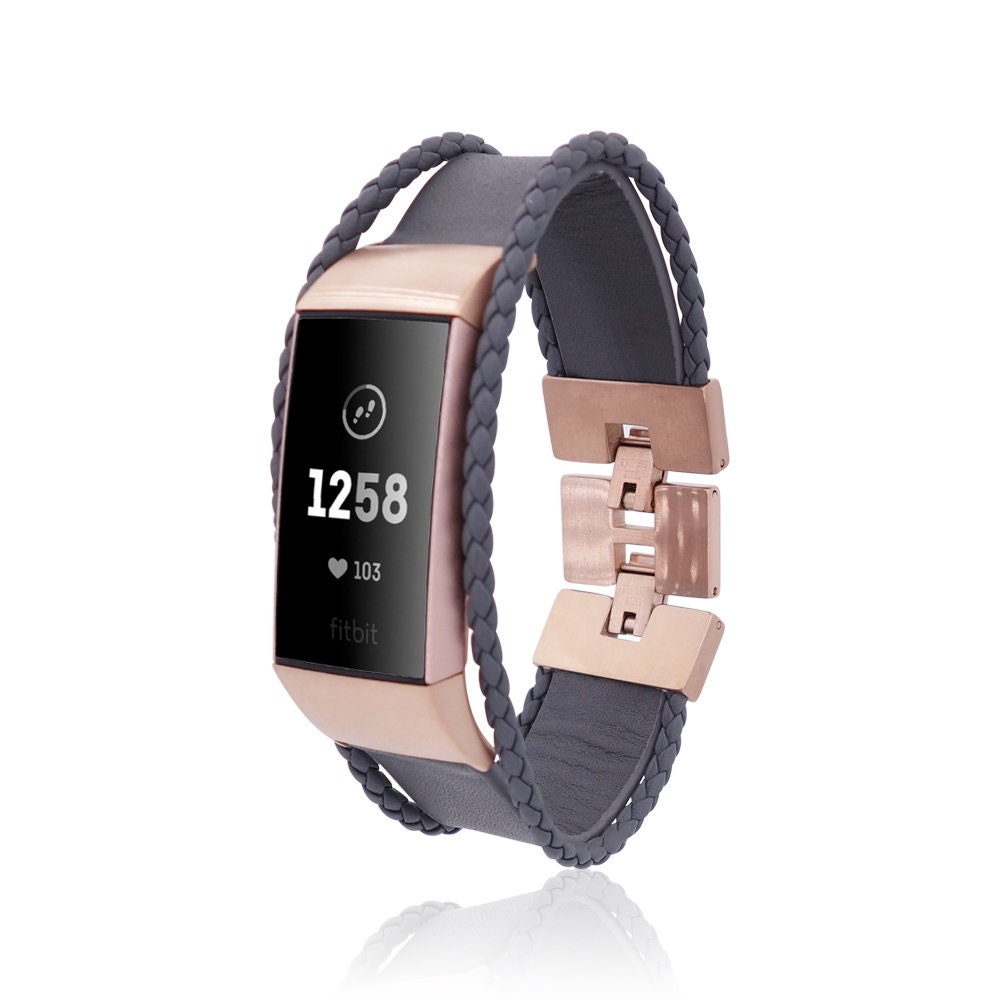 gold fitbit charge 3 band
