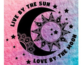 Download Sun Moon Mandala Svg Etsy
